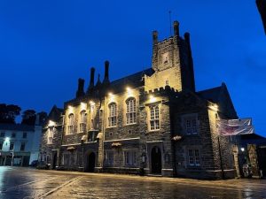 Town Hall at Night